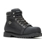 NEW Harley SZ 12 Men's Drewett 5.5-Inch Black Waterproof Safety Boots D93854-12