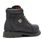 NEW Harley SZ 12 Men's Drewett 5.5-Inch Black Waterproof Safety Boots D93854-12