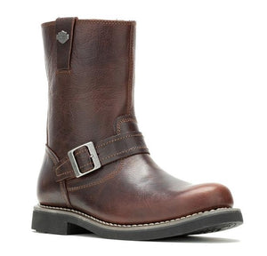 NEW Harley Mens Size 9.5 Dallam 8.75-Inch Brown Engineer Boots D93850-9.5