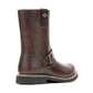 NEW Harley Mens Size 9.5 Dallam 8.75-Inch Brown Engineer Boots D93850-9.5