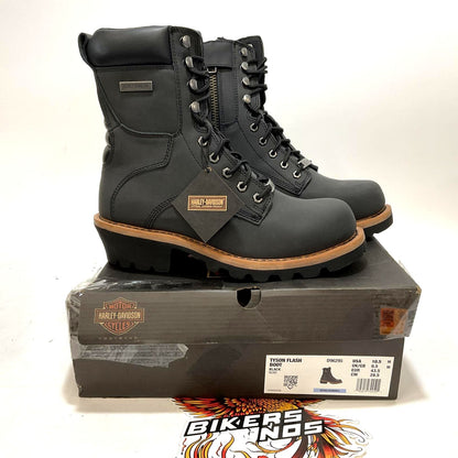 NEW Harley Mens SZ 10.5 Tyson Flash 7.5-Inch Motorcycle Boots D96295-10.5