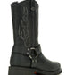 NEW Harley Mens Size 8 Hustin West 11-Inch Black Motorcycle Boots D93865-8