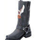 NEW Harley Mens Size 8 Darren 11.5-Inch Black Motorcycle Biker Boots D93216-8