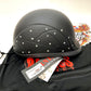 NEW BADASS Large Diamonds in the Ruff Smallest DOT Certified Helmet BA-DITR-LG
