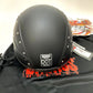 NEW BADASS Large Diamonds in the Ruff Smallest DOT Certified Helmet BA-DITR-LG