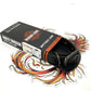 NEW Harley Black Leather Embossed 13-17" Dog Pet Collar MPC200/08M