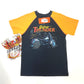 NEW Harley-Davidson Boys 8/10 Thunder Short Sleeve Shirt Black/Orange 1091526
