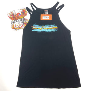 NEW Women's XL Harley-Davidson Lightening Road Tank Top Black HT4895BLK-XL