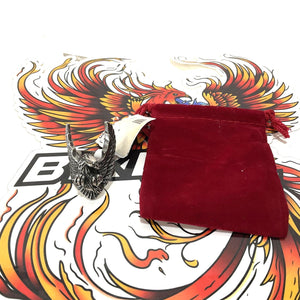 NEW Genuine Hair Glove American Eagle Ring Size 8 00071