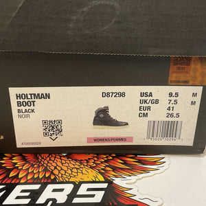 NEW Harley Womens Size 9.5 Holtman 5.5" Black Waterproof Biker Boots D87298-9.5