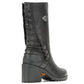 NEW Harley Womens Size 5.5 Aldona Black 9.75-In Fashion Boots D87268-5.5
