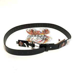 NEW Harley Mens Size 40 Triple Row Studded Genuine Leather Belt BMU003/0840