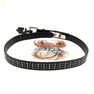 NEW Harley Mens Size 40 Triple Row Studded Genuine Leather Belt BMU003/0840
