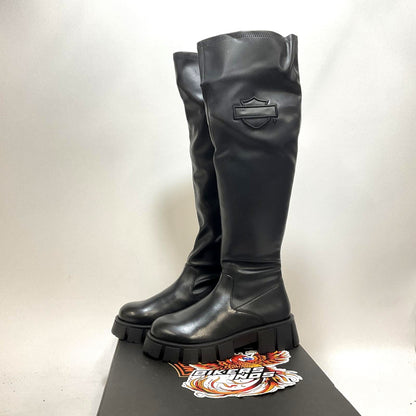 NEW Harley Size 8 Womens Uplift Knee High 20-Inch Black Fashion Boots D84806-8