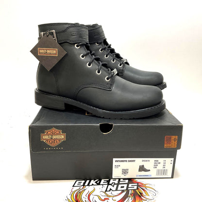 NEW Harley Mens Size 11 Vntgmoto 5.75" Black Fashion Biker Boots D93870-11