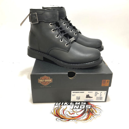 NEW Harley Mens Size 10 Vntgmoto 5.75" Black Biker Motorcycle Boots D93870-10