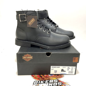 NEW Harley Mens SZ 11.5 Vntgmoto 5.75" Black Fashion Boots D93870-11.5