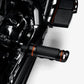 NEW Genuine Harley Street Road Glide Adversary Passenger Black Footpegs 50502246