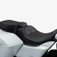 NEW Genuine Harley 2023.5up Low-Profile Solo Touring Seat Orange Stitch 52000691