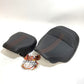 NEW Genuine Harley 2023.5up Low-Profile Solo Touring Seat Orange Stitch 52000691
