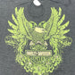 NEW Harley Womens Size 1X Stone Roses Short Sleeve Shirt Gray HT4917CGY-1X