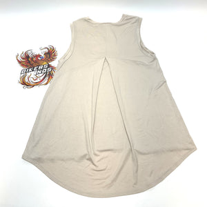 NEW Harley Size L Womens Spirit Eagle Crew Neck Tank Top Tan HT4877OAT-LG