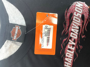 NEW Genuine Harley Womens Size 2XL Tank Top Black/Gray HT4927BLK-2X