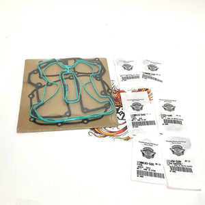 NEW Genuine Harley M8 Rocker Box Valve cover Gasket Kit 25700425
