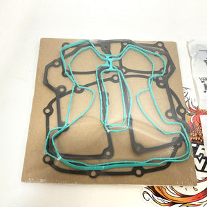 NEW Genuine Harley M8 Rocker Box Valve cover Gasket Kit 25700425