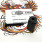New Genuine Harley Silver And Black Adversary Shifter Peg 33600384