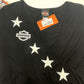 NEW Women's 1X Harley Bandolier V-Neck Short Sleeve Shirt Black HT4809BLK-1X