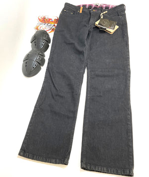 NEW Highway 21 Womans Size 12 Palisade Jeans Armored Riding Jeans 489-14112