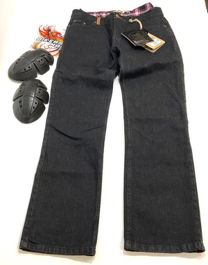 NEW Highway 21 Womans Size 10 Palisade Jeans Armored Riding Jeans 489-14110