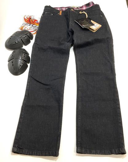 NEW Highway 21 Womans Size 10 Palisade Jeans Armored Riding Jeans 489-14110