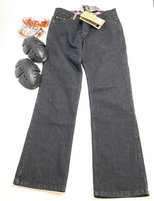 NEW Highway 21 Womans Palisade Jeans Armored Riding Jeans SZ 8 489-14108