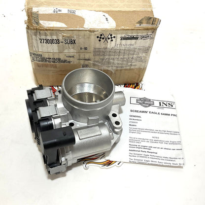 NEW Genuine Harley 2008-2016 Touring 64MM SE MVA Pro RACE Throttle Body 27300033