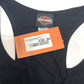 NEW Women XL Blue Brushed Wings Scoop Neck Harley-Davidson Tank Top HT4851BLK-XL