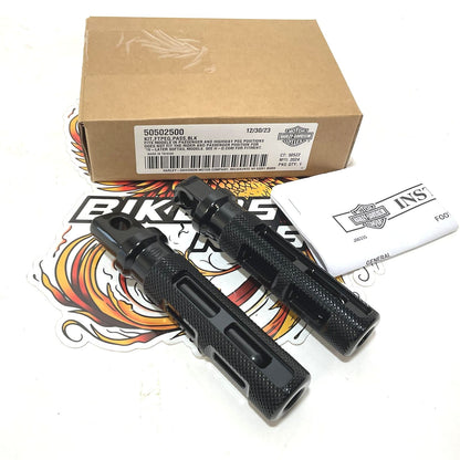 NEW Genuine Harley Switchback Touring Passenger / Highway Footpegs 50502500