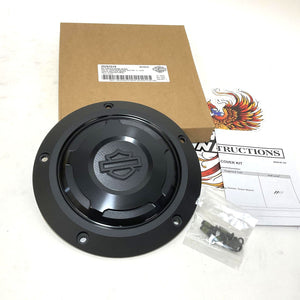 NEW Genuine Harley 2016up Touring Switchback Black Derby Cover 25701519