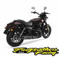 Two Brothers Comp-S 2014-2017 Harley XG500 XG750 Street Black Muffler 597716