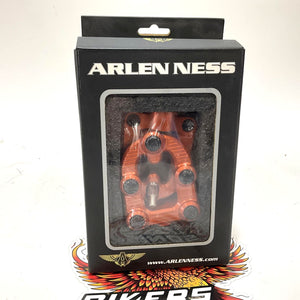Arlen Ness Orange Drivers MX Foot Pegs 1621-0999 07-969