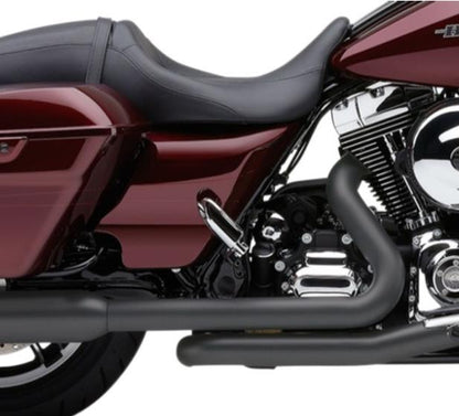 Cobra 2010-2016 Harley Touring Black Power Port Performance Headpipes 6253RB
