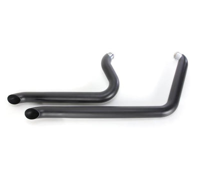 Freedom Performance 1991-2005 Harley Dyna Black Turn Out Exhaust System HD00071