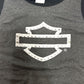 NEW Women XL B&S Studded Charcoal Tank Harley-Davidson Shirt HT4926CGY-XL