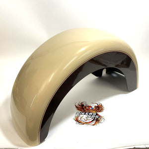 NEW OEM Harley 2009Up Trike Left Rear Fender Sand Pearl/Canyon Brown 83000054DUB