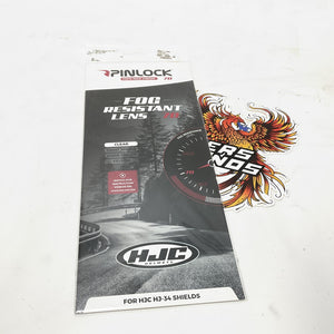 HJC Helmets HJ-34 Pinlock Insert Lens 0937-9300-00