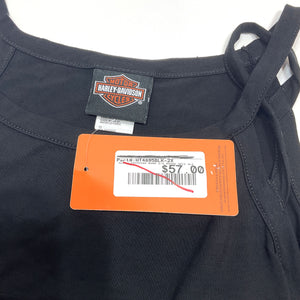 NEW Women Harley Size 2X Lightening Road Tank Top Black HT4895BLK-2X