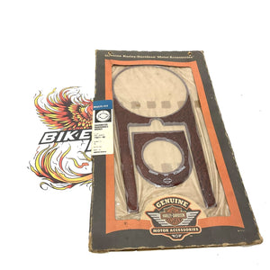 Genuine Harley 2000-2017 Softail Bronze Dashinator Console Insert 71671-00