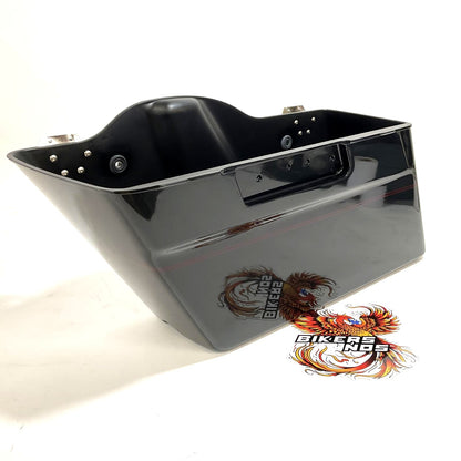 NOS Genuine Harley 1993-2013 Touring Left Saddlebag Black Pearl WPS 90650-06BRD