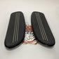Genuine Harley 1986 Up Touring Streamliner Rider Black Footboards 50501801
